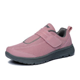 Diawin pink footwear for diabetic women, supportive and comfortable.